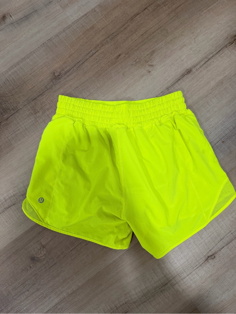 lululemon athletica Women's Neon Yellow Athletic Shorts